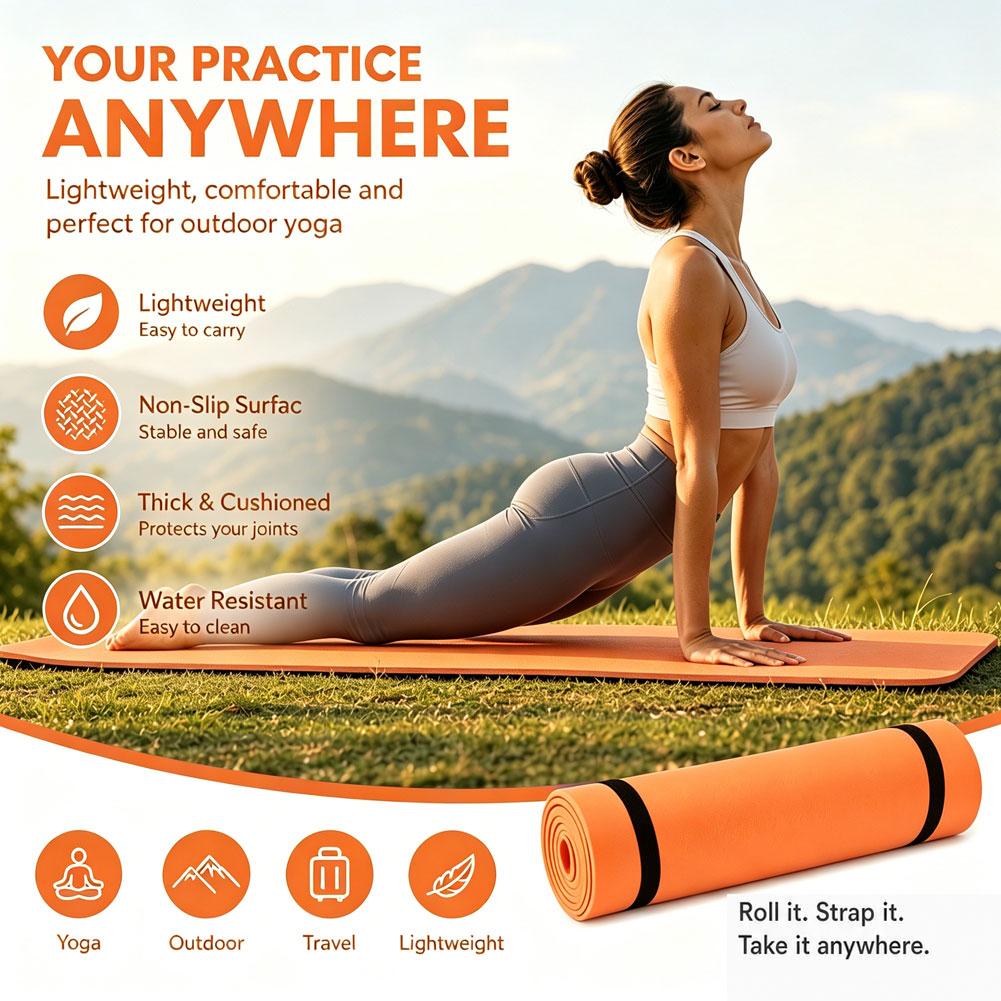Tappetino da yoga in EVA antis - Outdoor Camping Rugs recensione e prezzo