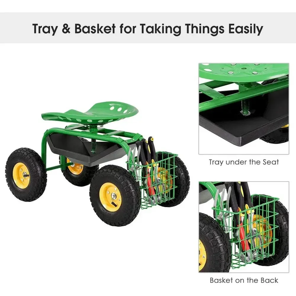 Carrello da giardino con sedil - Outdoor Camping Trolley recensione e prezzo