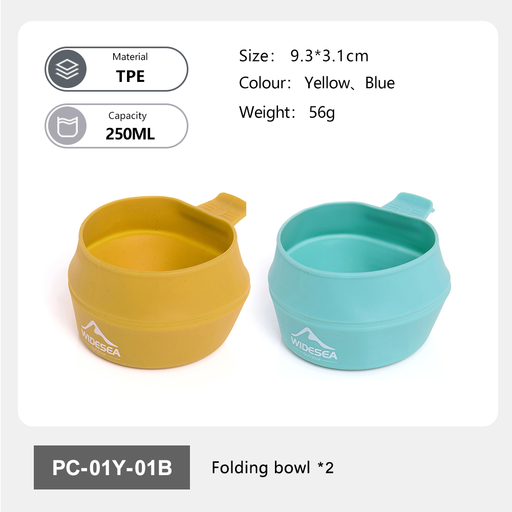 Widesea Camping 250ml Tazza mo - Outdoor Camping Dining Set recensione e prezzo